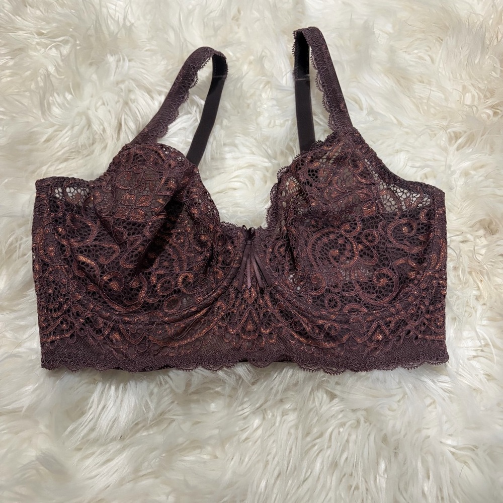 Prima Donna Twist brown shimmer bra size 32G